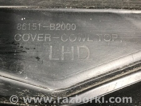 ФОТО Жабо під лобове скло (пластик) для KIA SOUL PS Киев