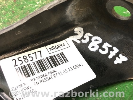 ФОТО Петля капоту для Volkswagen Passat B7 (09.2010-06.2015) Киев