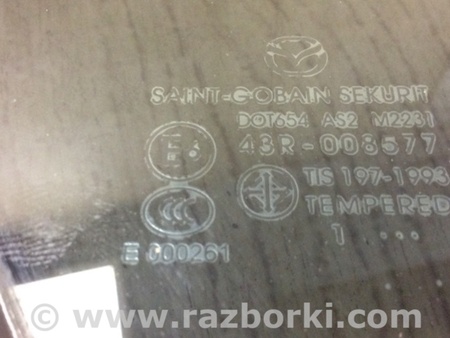 ФОТО Скло дверей для Mazda 3 BL (2009-2013) (II) Киев