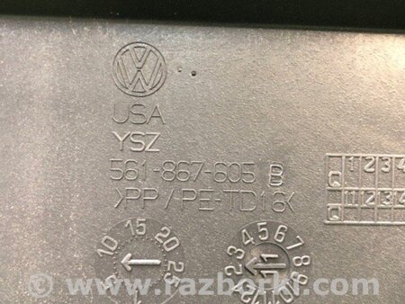 ФОТО Накладка кришки багажника для Volkswagen Passat B7 (09.2010-06.2015) Киев