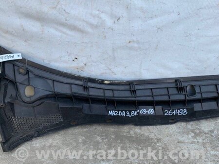ФОТО Жабо під лобове скло (пластик) для Mazda 3 BK (2003-2009) (I) Киев