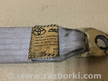 ФОТО Ремінь безпеки для Toyota Camry 30 XV30 (09.2001-03.2006) Киев