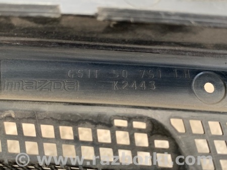 ФОТО Жабо під лобове скло (пластик) для Mazda 6 GH (2008-...) Киев