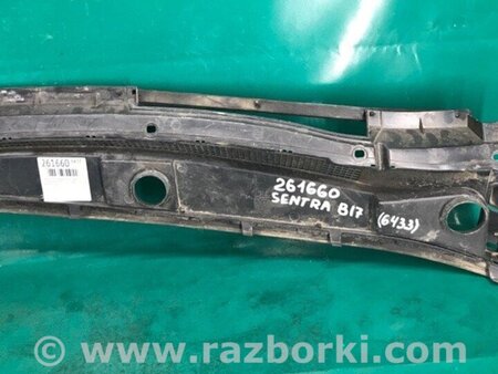 ФОТО Жабо під лобове скло (пластик) для Nissan Sentra B17 Киев