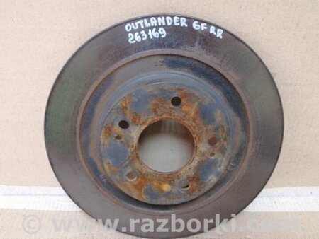 ФОТО Диск гальмівний задній для Mitsubishi Outlander GF (2012-) Киев
