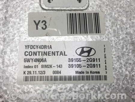 ФОТО Блок керування двигуном для Hyundai Sonata YF (09.2009-03.2014) Киев