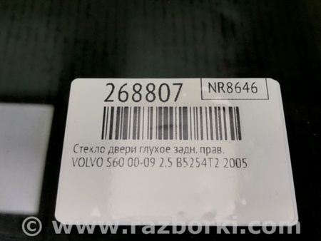 ФОТО Скло дверей для Volvo S60 Киев