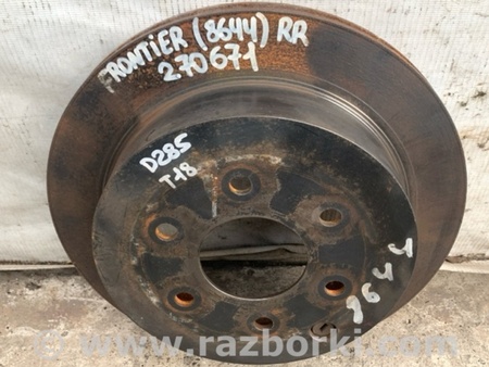 ФОТО Диск гальмівний задній для Nissan Frontier D40 (04-21) Киев