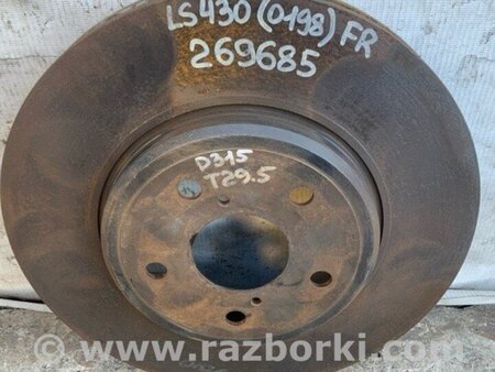 ФОТО Диск гальмівний передній для Lexus LS430 (00-06) Киев