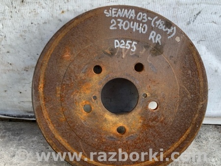 ФОТО Барабан гальмівний задній для Toyota Sienna (03-10) Киев