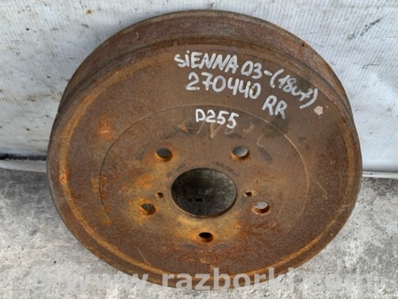 ФОТО Барабан гальмівний задній для Toyota Sienna (03-10) Киев