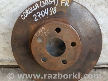 ФОТО Диск гальмівний передній для Toyota Corolla E120 (08.2000-02.2007) Киев