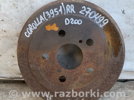 ФОТО Барабан гальмівний задній для Toyota Corolla E120 (08.2000-02.2007) Киев