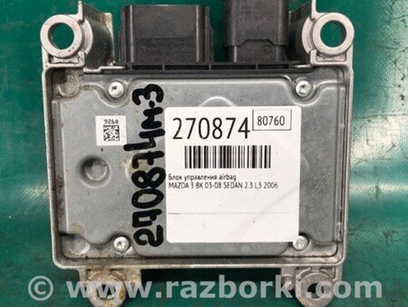 ФОТО Блок керування AIRBAG для Mazda 3 BK (2003-2009) (I) Киев