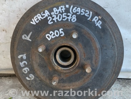 ФОТО Барабан гальмівний задній для Nissan Versa B17 Киев