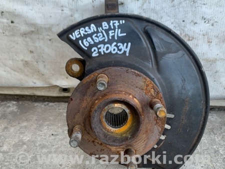 ФОТО поворотний кулак для Nissan Versa B17 Киев
