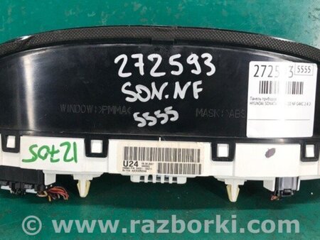 ФОТО Панель приладів для Hyundai Sonata NF (09.2004-10.2010) Киев