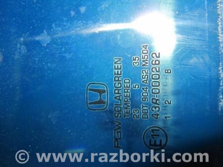 ФОТО Скло дверей для Honda Accord CR CT (06.2013 - 01.2020) Киев
