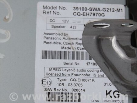 ФОТО магнітола для Honda CR-V (07-11) Киев