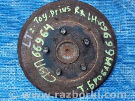 ФОТО Диск гальмівний задній для Toyota Prius 30 (09-17) Киев