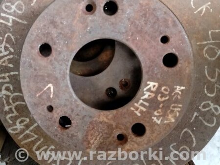 ФОТО Диск гальмівний задній для Honda Accord CM (11.2002 - 12.2008) Киев