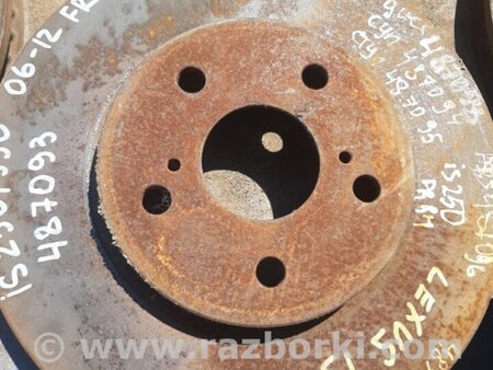 ФОТО Диск гальмівний передній для Lexus IS250/350 (06-12) Киев
