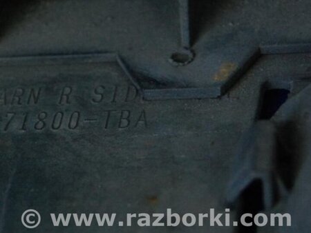 ФОТО Накладка порогу зовнішня для Honda Civic 10 FK,FC (01.2017 - ...) Киев