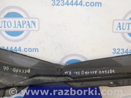ФОТО Жабо під лобове скло (пластик) для Honda Accord CM (11.2002 - 12.2008) Киев