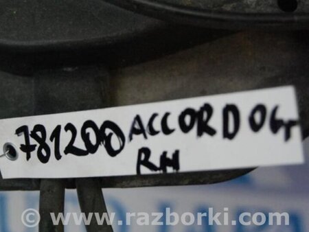 ФОТО Жабо під лобове скло (пластик) для Honda Accord CM (11.2002 - 12.2008) Киев