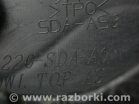 ФОТО Жабо під лобове скло (пластик) для Honda Accord CM (11.2002 - 12.2008) Киев
