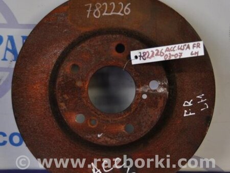 ФОТО Диск гальмівний передній для Honda Accord CM (11.2002 - 12.2008) Киев