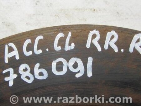 ФОТО Диск гальмівний задній для Honda Accord CL (10.2002 - 11.2008) Киев