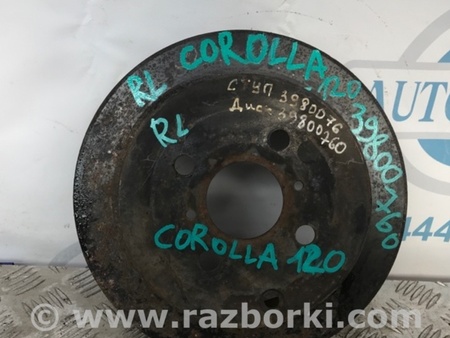 ФОТО Диск гальмівний задній для Toyota Corolla E120 (08.2000-02.2007) Киев
