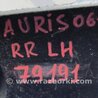ФОТО Захист заднього бампера для Toyota Auris E150 (10.2006-11.2012) Киев