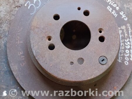 ФОТО Диск гальмівний задній для Honda Pilot 2 MR-V YF3/4 (2008-2015) Киев