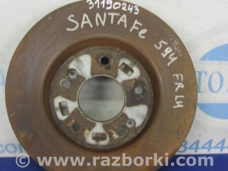 ФОТО Диск гальмівний передній для Hyundai Santa Fe CM (05-12) Киев