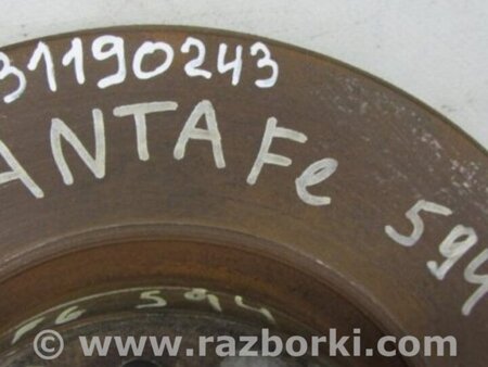 ФОТО Диск гальмівний передній для Hyundai Santa Fe CM (05-12) Киев
