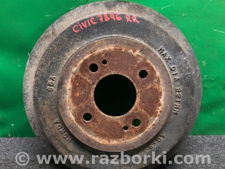 ФОТО Барабан гальмівний задній для Honda Civic 7 EU, EN, ES (09.2000 - 06.2006) Киев