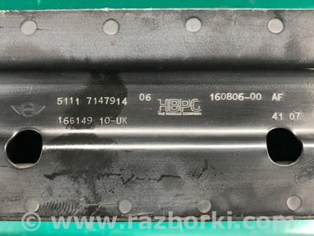 ФОТО Кронштейн підсилювач переднього бампера для MINI Clubman R55 (04.2008-11.2014) Киев
