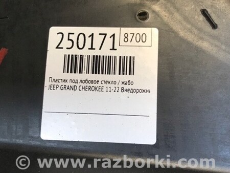 ФОТО Жабо під лобове скло (пластик) для Jeep Grand Cherokee (11-22) Киев
