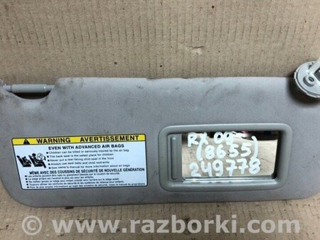 ФОТО Козирок сонцезахисний лівий для Lexus RX350/450 (09-15) Киев