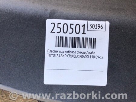 ФОТО Жабо під лобове скло (пластик) для Toyota Land Cruiser Prado 150 Киев