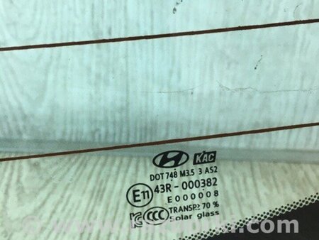 ФОТО Скло заднє для Hyundai Sonata LF (04.2014-...) Киев
