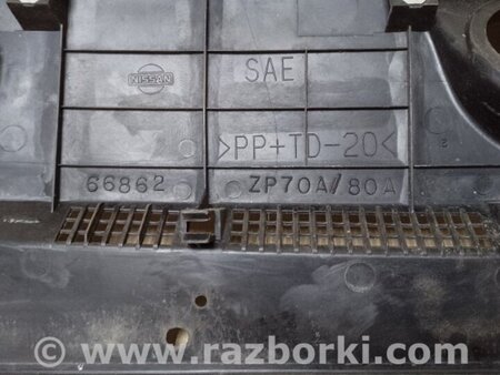 ФОТО Жабо під лобове скло (пластик) для Nissan Frontier D40 (04-21) Киев