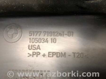 ФОТО Накладка порогу зовнішня для BMW X5 E70 (2006-2013) Киев