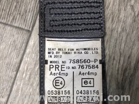 ФОТО Ремінь безпеки для Toyota Prius 30 (09-17) Киев