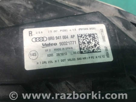 ФОТО Фара для Audi (Ауди) Q5 8R (04.2008-03.2017) Киев