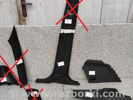 ФОТО Накладка стойки салона правая чорна для Land Rover Range Rover Evoque Киев