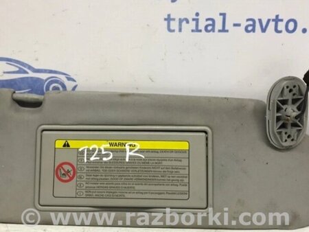 ФОТО Козирок сонцезахисний правий для Toyota Avensis T270 (10.2008-12.2012) Киев