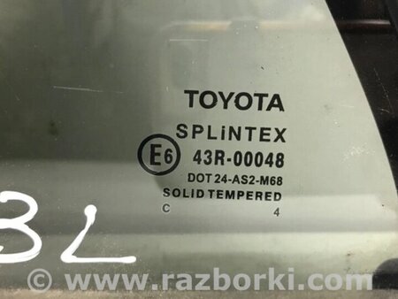 ФОТО Скло двері задніх лівих (кватирка) для Toyota Avensis T270 (10.2008-12.2012) Киев